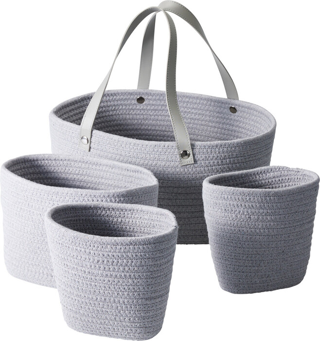 Korgset Grå 4-pack